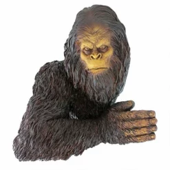 Design Toscano Lawn & Garden Bigfoot, The Bashful Yeti Tree Sculpture
