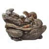 Design Toscano Curious Sea Otters Tabletop Fountain