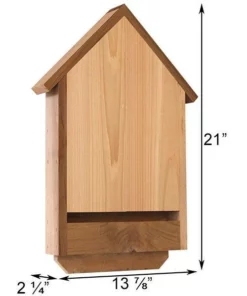 Heath Mfg Deluxe Cedar Bat House For 20 Bats
