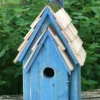 Heartwood Bluebird Manor Bird House, Blue Post / Pole Mounted Houses