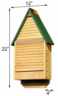 Heartwood Bat Lodge, Green Roof, 48 Bats