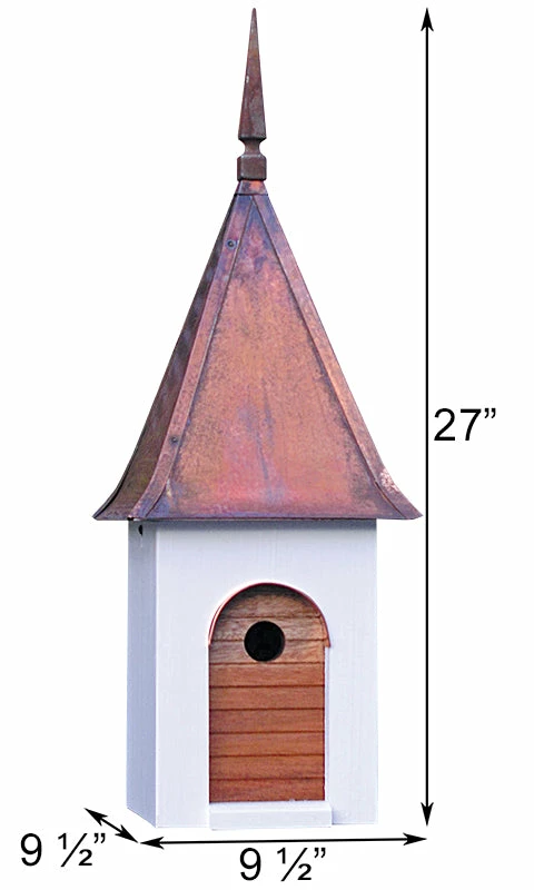 Heartwood French Villa Bird House 4 Heartwood French Villa Bird House