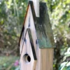 Post / Pole Mounted Houses Heartwood Graceland Bird House, Weathered White