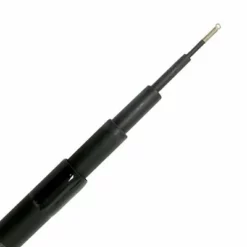 Kites Jackite Fiberglass Telescoping Kite Pole, Black, 20'