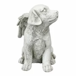 Design Toscano Loving Friend, Memorial Pet Dog Statue Lawn & Garden