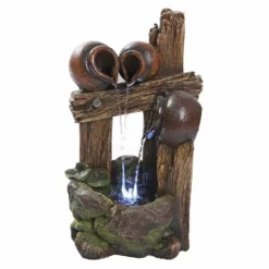 Design Toscano The Cascading Urns Of Ravello Illuminated Garden Fountain Lawn & Garden