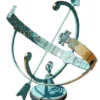 Rome Industries Armillary Brass Verdigris 18" Sundial With Star
