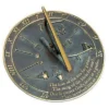 Rome Industries Kiss Of The Sun Brass Verdigris 9.875" Sundial