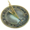 Rome Industries Grow Old With Me Brass Verdigris 10" Sundial