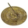 Rome Industries Nautical Polished Brass 8.5" Sundial Lawn & Garden 1 Rome Industries Nautical Polished Brass 8.5" Sundial Lawn & Garden