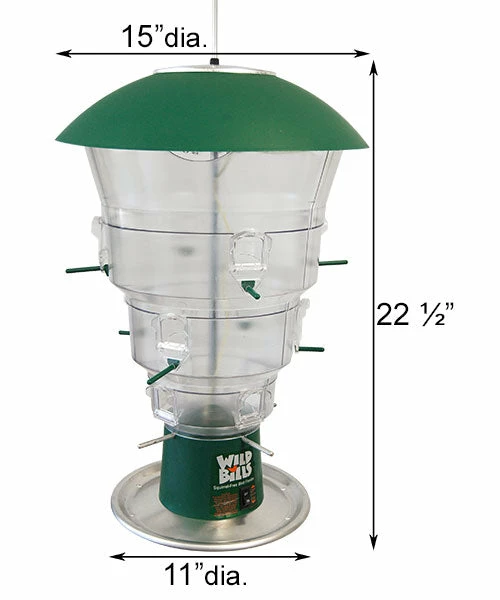 Wild Bills Electronic Squirrel Proof 12 Port Bird Feeder 4 Wild Bills Electronic Squirrel Proof 12 Port Bird Feeder