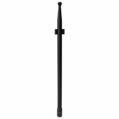 Bird Bath Accessories Achla Black Birding Pole Top Section With Two Holders, 28"