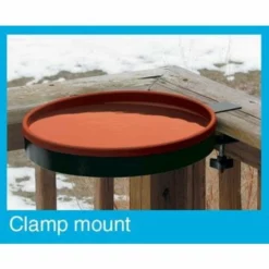 Farm Innovators 3in1 Heated Terra Cotta And Black Bird Bath