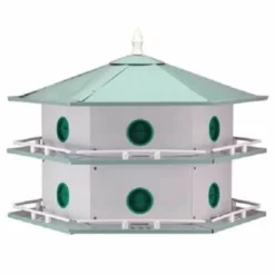 Heath Mfg Aluminum 12-Room Deluxe Purple Martin House Post / Pole Mounted Houses