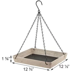 Woodlink Audubon Plant Fiber-Based Premium Hanging Platform Feeder