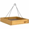 Nature's Way Bamboo Tray Bird Feeder Hanging Feeders