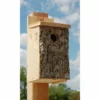 Uncle Dunkel Bark Clad Bluebird House Post / Pole Mounted Houses