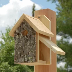 Uncle Dunkel Bark Clad Wren House