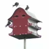 S&K Mfg Purple Martin Houses Barn And Perch 16 Room Purple Martin House
