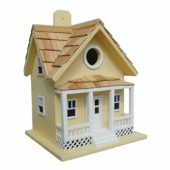 Home Bazaar Beachside Cottage Yellow Bird House