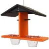 Green Meadow Houses & Feeders Black And Orange Recycled Plastic Double Oriole Feeder Hanging Feeders