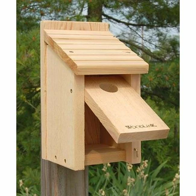 Post / Pole Mounted Houses Bluebird House From Woodlink 3 Post / Pole Mounted Houses Bluebird House From Woodlink