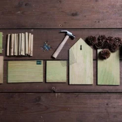 Esschert Design Build-It-Yourself Bird House Kit Post / Pole Mounted Houses 9 Esschert Design Build-It-Yourself Bird House Kit Post / Pole Mounted Houses