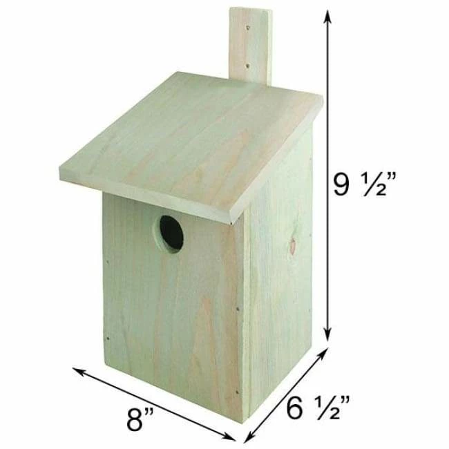Esschert Design Build-It-Yourself Bird House Kit Post / Pole Mounted Houses 4 Esschert Design Build-It-Yourself Bird House Kit Post / Pole Mounted Houses