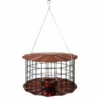 Erva Tool & Die Caged Copper Colored Bluebird Feeder