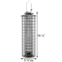 Woodlink Cage Feeders Caged Screen Tube Bird Feeder