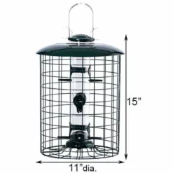 Woodlink Caged Seed Tube Bird Feeder Cage Feeders