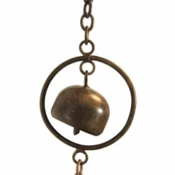 Ancient Graffiti Calla Lilies And Bells Rain Chain Lawn & Garden