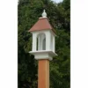 A Wing And A Prayer Camellia Bird Feeder With Hammered Copper Colored Metal Roof Decorative Feeders 1 A Wing And A Prayer Camellia Bird Feeder With Hammered Copper Colored Metal Roof Decorative Feeders