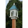 A Wing And A Prayer Camellia Bird Feeder With Verdigris Roof