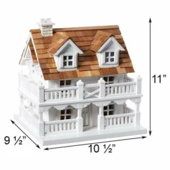 Home Bazaar Cape Cod Bird House With Bracket