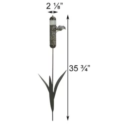 Heritage Farms Post / Pole Mounted Houses Cattail Staked Bird Feeder