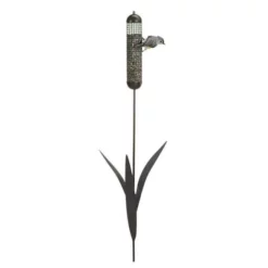 Heritage Farms Post / Pole Mounted Houses Cattail Staked Bird Feeder