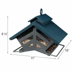 Heritage Farms Hanging Feeders Chalet Deluxe Double Sided Bird Feeder