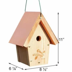 Woodlink All Bird Houses Chickadee & Wren House With CopperTop