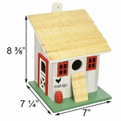 Home Bazaar Decorative Houses Chicken Coop Small Bird House