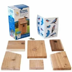 Woodlink Post / Pole Mounted Houses Classic Bluebird House DIY Craft Kit