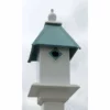 A Wing And A Prayer Decorative Houses Classic Bluebird House With Verdigris Roof