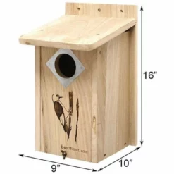 BestNest Post / Pole Mounted Houses Classic Three-Woodpecker House