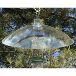 Woodlink Bird Feeder Accessories Clear Plastic Weather Shield & Squirrel Baffle