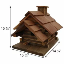 Bird In Hand Conestoga Log Cabin Bird House