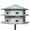 Heath Mfg Convertible Purple Martin 12 Room House Post / Pole Mounted Houses