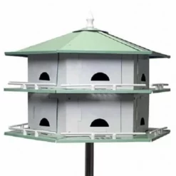 Heath Mfg Convertible Purple Martin 12 Room House Post / Pole Mounted Houses