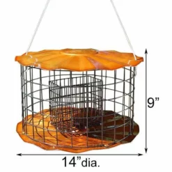 Erva Tool & Die Copper Caged Double Suet Feeder