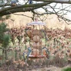 Esschert Design Copper Colored Suet Ball Feeder