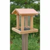 Woodlink Coppertop Cedar Hopper Bird Feeder Hopper Feeders